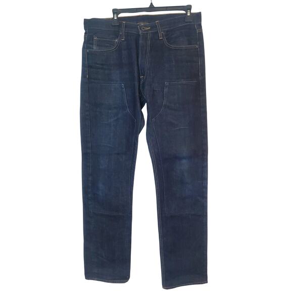 Filson Men's Straight Jeans - Dark Blue - Picture 1 of 6